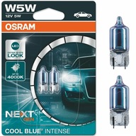 Osram W5W Cool Blue Intense XenonLook 4000 žiarovky