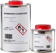 LODNÁ farba Sigmadur Clearcoat 1l bezfarebná