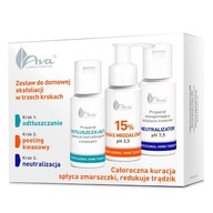 Ava Set s kyselinou mandľovou 15% 3x50ml