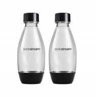 ORIGINÁLNA SADA FĽAŠÍ 2x FĽAŠA S POISTKOU SodaStream 0,5L SATURATOR 2 BAL.