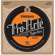 Svetelné struny D'ADDARIO Pro-Arte Nylon Core EJ43