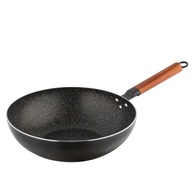 THAJSKÁ nepriľnavá kamenná panvica wok, 30 cm