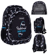 Školský batoh HEAD Schoolbag Black pre chlapca