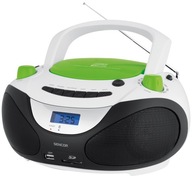 SENCOR rádio LCD Bluetooth CD USB SD 3W