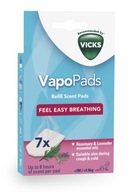 VICKS VapoPads VBR7 Rosemary with Lavender Pediatric vonnými vankúšikmi ruže