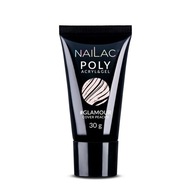 NaiLac akrylový gél jemný ružový s čiastočkami 30 g