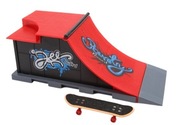 SET FINGERBOARD RAMP SKATEPARK + SKATEBOARD