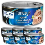 Kúsky tuniaka vo vlastnej omáčke Helcom 170g x 7