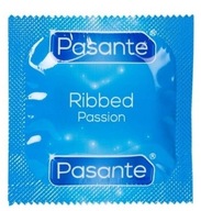 PASANTE RIBBED CONDOMS Sada 50 stužiek