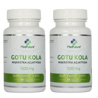 Gotu Kola štandardizovaný extrakt 500 mg 120 kapsúl