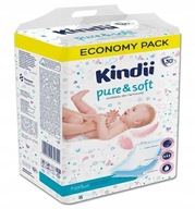 Kindii Pure & Soft Jednorazové detské prebaľovacie podložky 30 ks