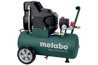 Bezolejový piestový kompresor Metabo 250-24 W OF 1F