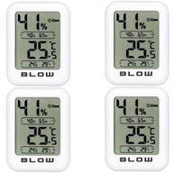 4X METEOROLOGICKÁ STANICA TEPLOMETER IZBOVÝ HYGROMETER MINI MAGNET SADA