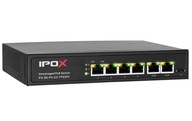 PX-S6-P4-U2-TP65HI - PoE switch 4-port + 2 RJ45