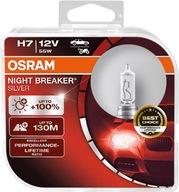 Osram H7 ŽIAROVKA H7 NIGHT BREAKER SILVER 2 ks + W5W