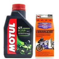 CERAMIZER CM REGENERÁTOR MOTORA 4T + MOTUL 5100 1L