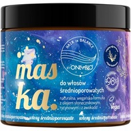 ONLYBIO MASKA PRE VLASY STREDNE PÓROVITÉ 400ml