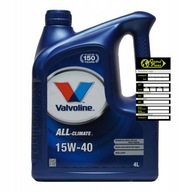 VALVOLINE 15W40 ALL CLIMATE 4L LPG DIESEL BENZÍN