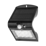 SILOE LED 1,5W, solárne svietidlo s pohybovým senzorom 120 stupňov, 190lm, IP65, 4000K