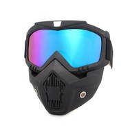 Vetruodolné maskové okuliare HD Motocykel Outdoor Sport