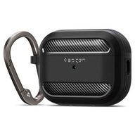 Puzdro APPLE AIRPODS PRO 1 / 2 Spigen Rugged Armor Matte, čierne