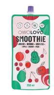 OWOLOVO SMOOTHIE POUCH JABLKO VIŠŇA HRUŠKA 250ml