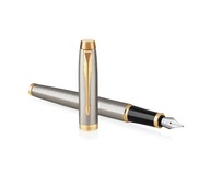 PARKER IM Brushed Metal GT plniace pero, štetec