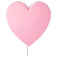 Nástenná LED lampa IKEA UPPLYST Pink Heart – nový, originálny výrobok IKEA