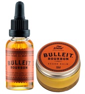 PAN DRWAL Bulleit Bourbon Beard Set Oil 30ml + balzam 50ml