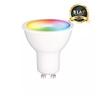 Wi-Fi GU10 5W Smart Tuya RGB+CCT+DIM LED žiarovka