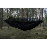 Tigerwood Camp Hammock Bear XL Black + moskytiéra 400 kg 350 x 150