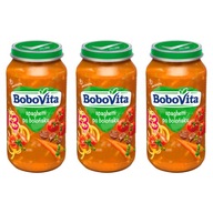 BOBOVITA Špagety Bolognese 3x250g