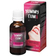 YUMMY CUM KVAPKY 30 ML PRE CHUŤ A MNOŽSTVO SPERMIÍ