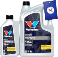 VALVOLINE SynPower 5W40 6L ORIGINÁL API SN/CF ACEA A3/B4