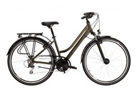Kross Trans 3.0 dámsky bicykel khaki M-17
