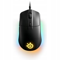 SteelSeries Rival 3 USB káblová herná myš, čierna