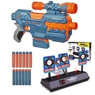 NERF ELITE 2.0 LAUNCHER PHOENIX AUTOMATIC + ELEKTRONICKÝ ŠTÍT