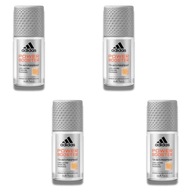 Adidas Power Booster roll-on deodorant pre mužov Multipack 4 x 50ml