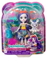 Bábika Enchantimals Zebra deluxe HNV28 MATTEL