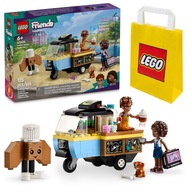 LEGO FRIENDS BLOCKS 42606 DARČEK PRE MOBILNÉ PEKÁREŇ PRE DIEVČATÁ + TAŠKA