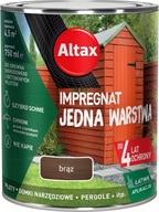 ALTAX Impregnate WOOD One Layer 0,75L Hnedá