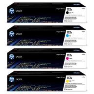 NOVÁ Súprava 4x tonerov 117A Farebná laserová multifunkčná tlačiareň HP 179Fnw 179fng 178nwg 178nw