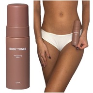 BODY TONES samoopaľovacia pena hydratuje vyhladzuje NATURAL FOR BODY 155 ml