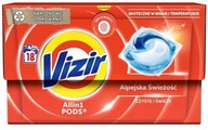 Vizir Laundry Capsules 18 ks Alpine Freshness