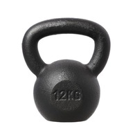 HMS KETTLEBELL Black 12kg DURABLE Training