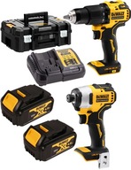 DeWalt DCK2062M2T skrutkovač DCD709 + DCF809 2x4Ah