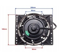 Ventilátor chladiča Quad ATV 150 200 250 Bashan