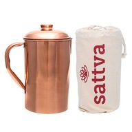 Sattva Smooth medená kanvica Plain Jug 1250 ml