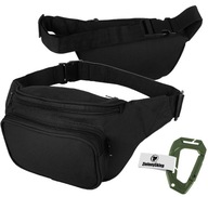 Športová taška do pása Mil-Tec Fanny Pack čierna + zadarmo