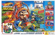 Sopečná kaskadérska aréna Hot Wheels Monster Trucks